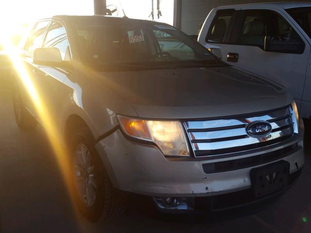 2FMDK38C47BA84243 - 2007 FORD EDGE SEL TAN photo 1