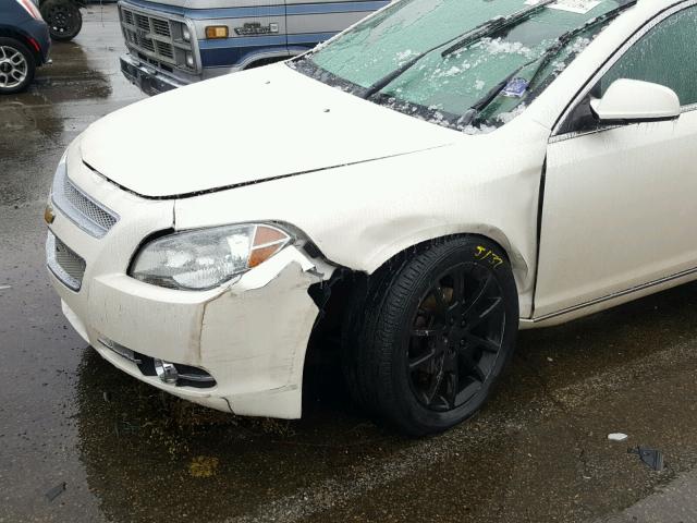 1G1ZE5EU4BF355537 - 2011 CHEVROLET MALIBU LTZ 白色 照片 9