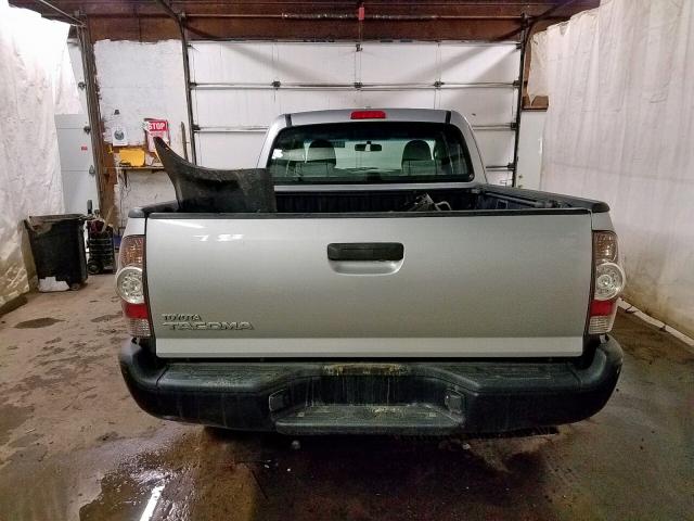 5TEUX42N99Z652061 - 2009 TOYOTA TACOMA ACC SILVER photo 10