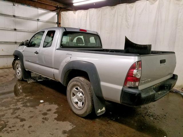 5TEUX42N99Z652061 - 2009 TOYOTA TACOMA ACC SILVER photo 3