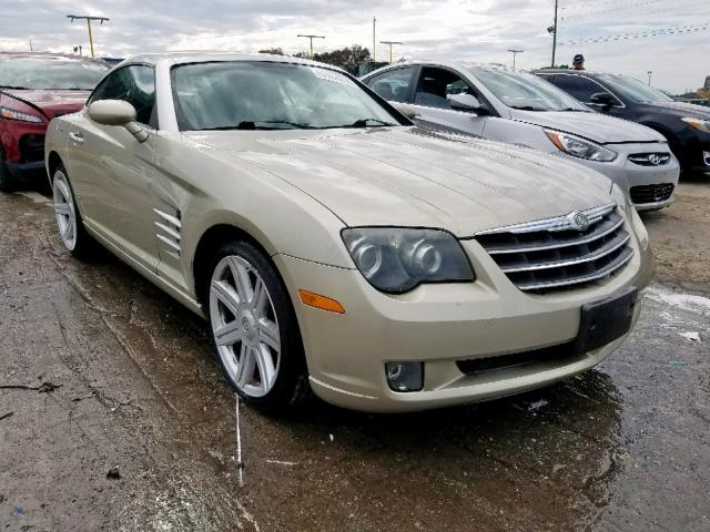 1C3AN69L96X065939 - 2006 CHRYSLER CROSSFIRE GOLD photo 1