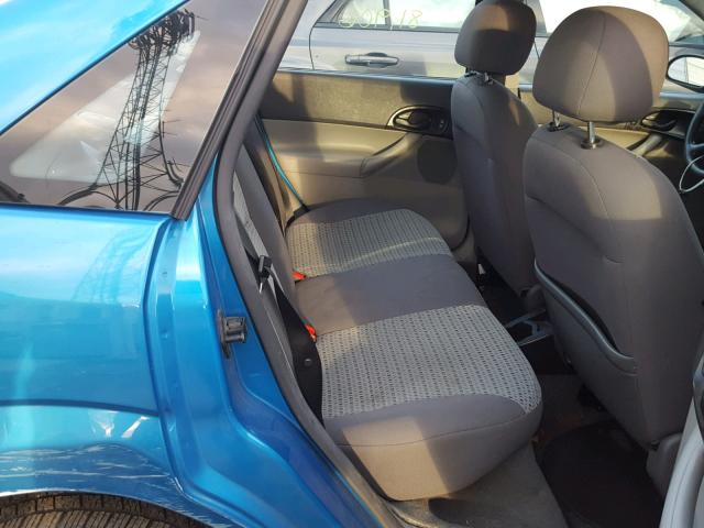 1FAFP34N87W237894 - 2007 FORD FOCUS ZX4 BLUE photo 6