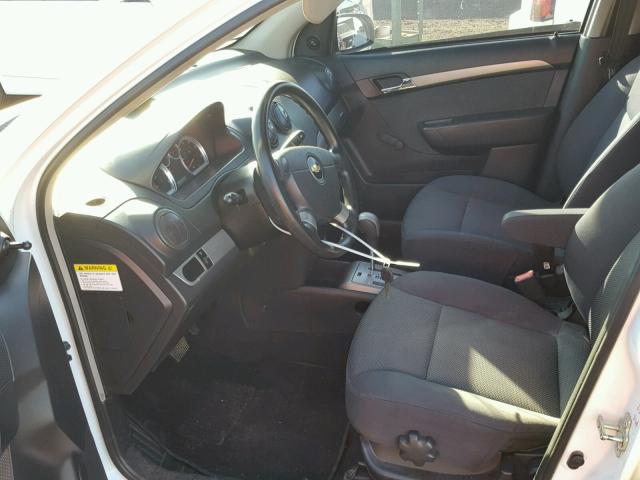KL1TD56608B279824 - 2008 CHEVROLET AVEO BASE Ağ foto 5