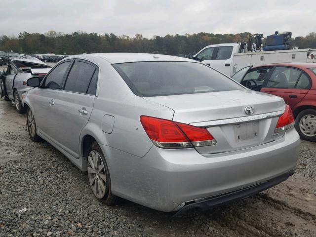 4T1BK3DB4BU429956 - 2011 TOYOTA AVALON BAS Argent photo 3