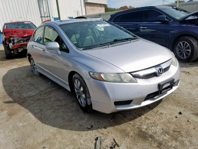 2HGFA16989H321118 - 2009 HONDA CIVIC EXL Gümüş foto 1