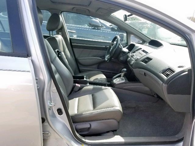 2HGFA16989H321118 - 2009 HONDA CIVIC EXL Gümüş foto 5