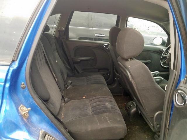 3C4FY58B75T628489 - 2005 CHRYSLER PT CRUISER BLUE photo 6