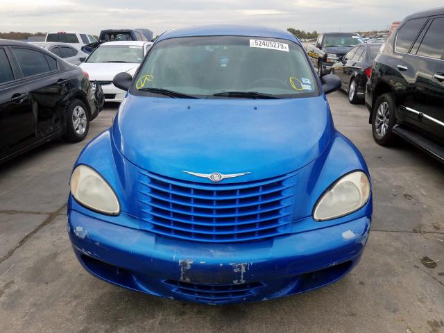 3C4FY58B75T628489 - 2005 CHRYSLER PT CRUISER BLUE photo 9