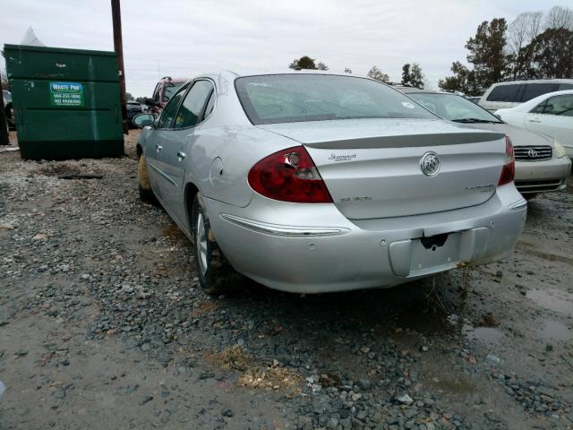 2G4WD532X51256985 - 2005 BUICK LACROSSE C GRAY photo 3