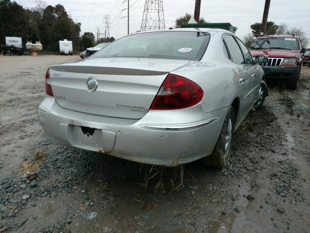 2G4WD532X51256985 - 2005 BUICK LACROSSE C GRAY photo 4