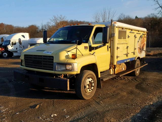 1GDJ5C1G89F403233 - 2009 GMC C5500 C5C0 YELLOW photo 2