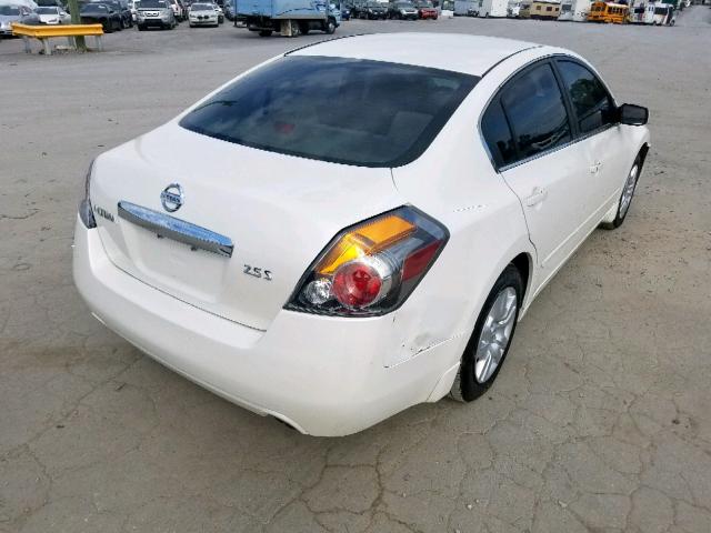 1N4AL2APXBC171672 - 2011 NISSAN ALTIMA BAS WHITE photo 4