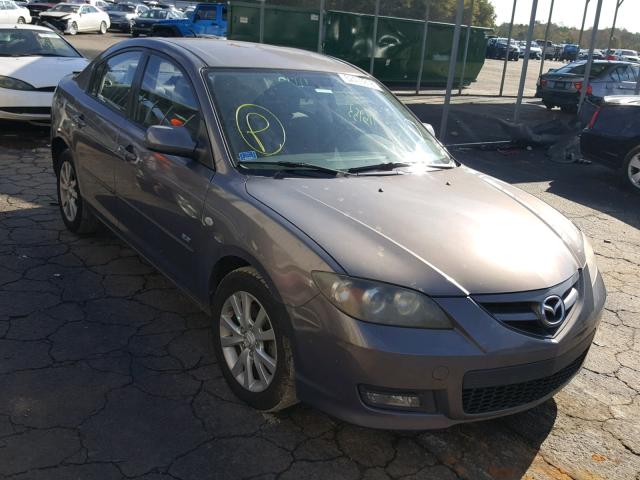 JM1BK323771623695 - 2007 MAZDA 3 S GRAY photo 1