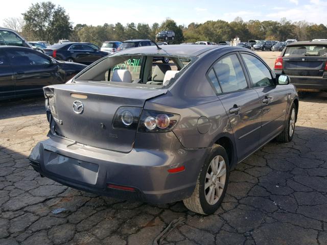 JM1BK323771623695 - 2007 MAZDA 3 S GRAY photo 4