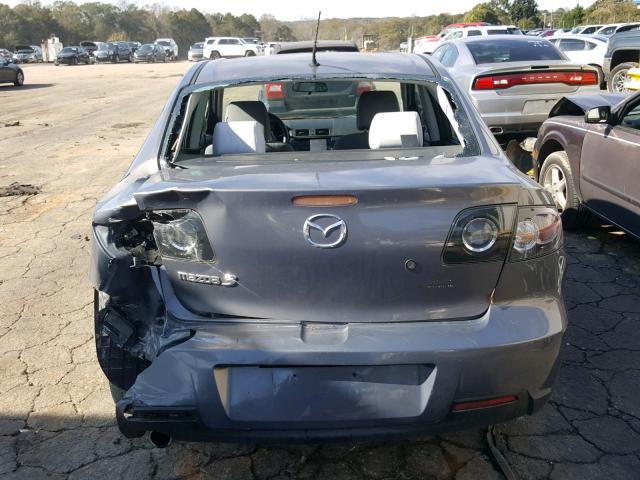 JM1BK323771623695 - 2007 MAZDA 3 S GRAY photo 9