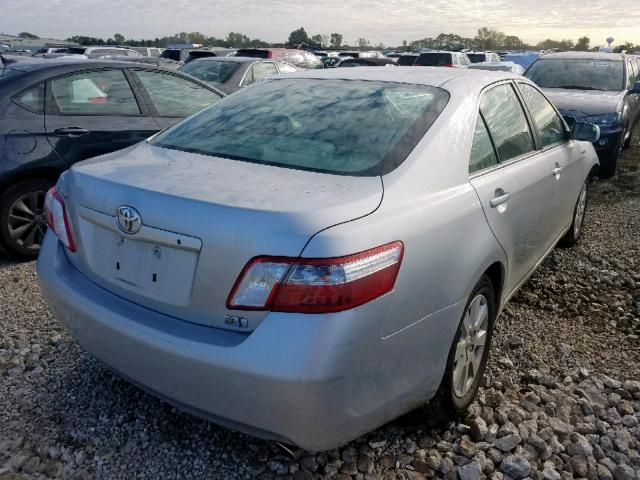 4T1BB46K57U029706 - 2007 TOYOTA CAMRY HYBR SILVER photo 4