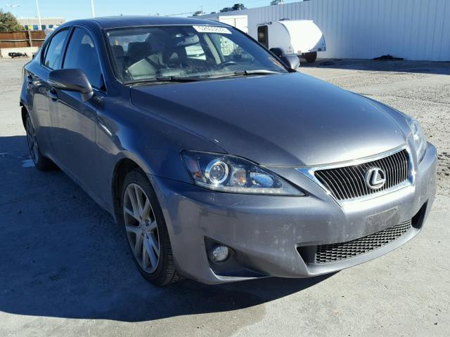 JTHCF5C20D5060776 - 2013 LEXUS IS 250 GRAY photo 1