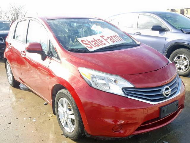 3N1CE2CP4EL375390 - 2014 NISSAN VERSA NOTE BURGUNDY photo 1