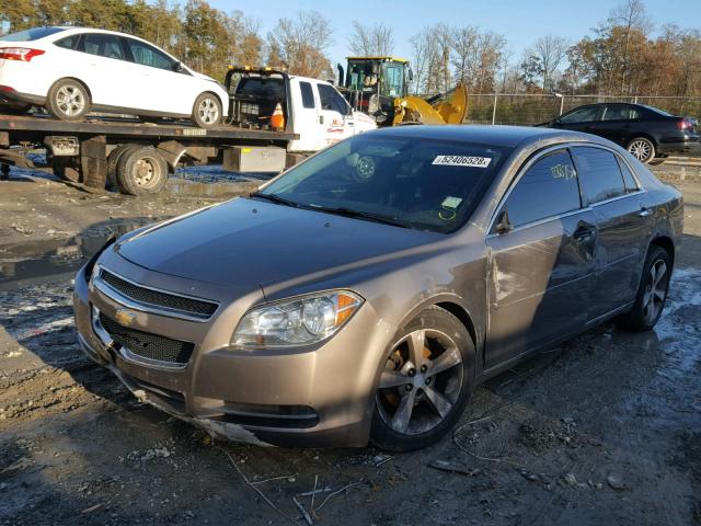 1G1ZC5E04CF281430 - 2012 CHEVROLET MALIBU 1LT CHARCOAL photo 2