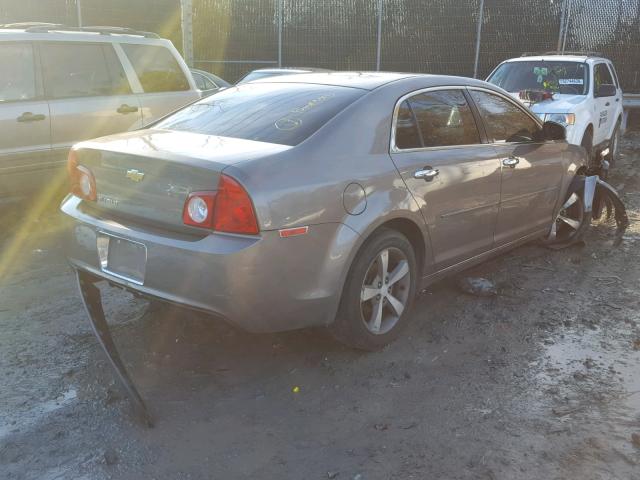 1G1ZC5E04CF281430 - 2012 CHEVROLET MALIBU 1LT CHARCOAL photo 4