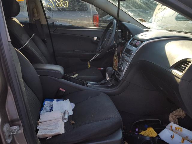 1G1ZC5E04CF281430 - 2012 CHEVROLET MALIBU 1LT CHARCOAL photo 5