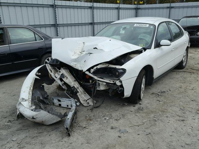 1FAFP55213A201360 - 2003 FORD TAURUS SES WHITE photo 2