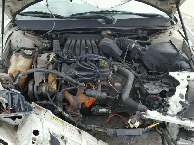 1FAFP55213A201360 - 2003 FORD TAURUS SES WHITE photo 7