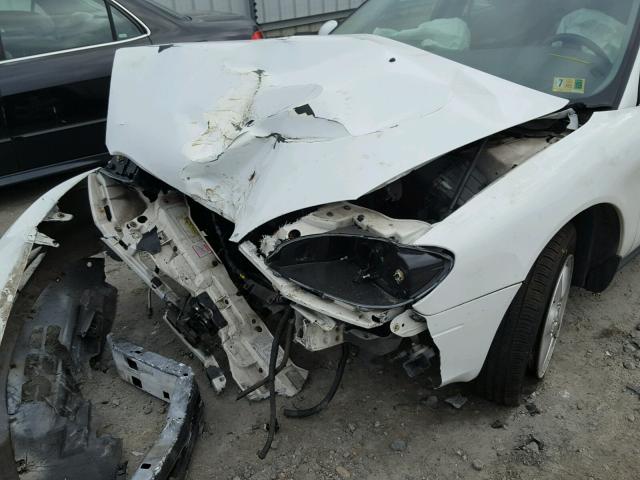 1FAFP55213A201360 - 2003 FORD TAURUS SES WHITE photo 9