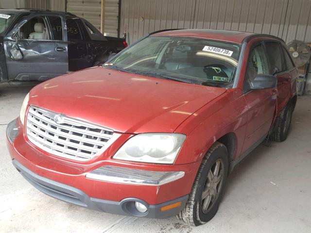 2C8GF68474R561409 - 2004 CHRYSLER PACIFICA RED photo 2