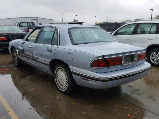 1G4HP52K1VH511764 - 1997 BUICK LESABRE CU BLUE photo 3