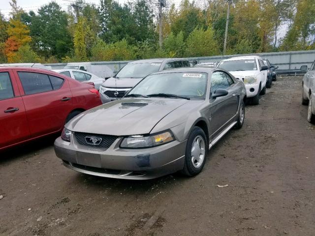 1FAFP40451F128786 - 2001 FORD MUSTANG BROWN photo 2