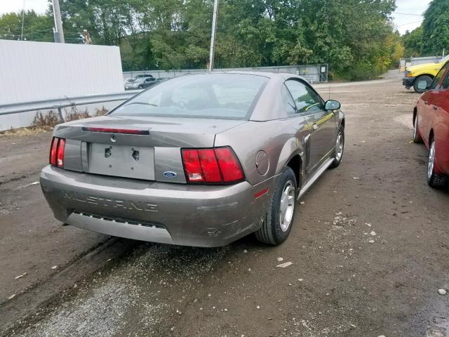 1FAFP40451F128786 - 2001 FORD MUSTANG BROWN photo 4