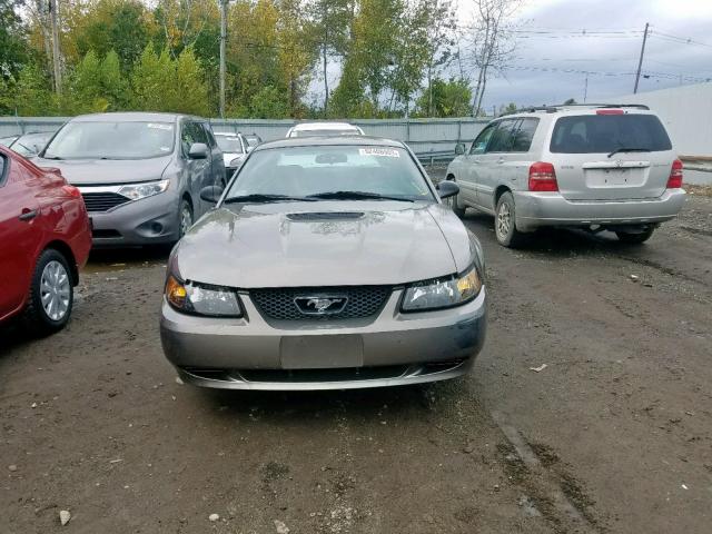 1FAFP40451F128786 - 2001 FORD MUSTANG BROWN photo 9