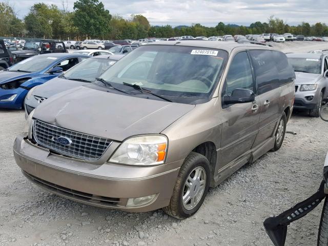 2FMZA52264BB05481 - 2004 FORD FREESTAR S TAN photo 2