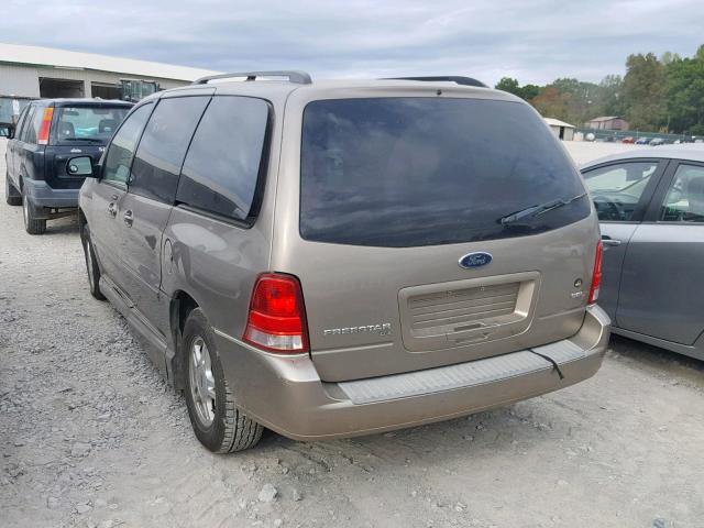 2FMZA52264BB05481 - 2004 FORD FREESTAR S TAN photo 3