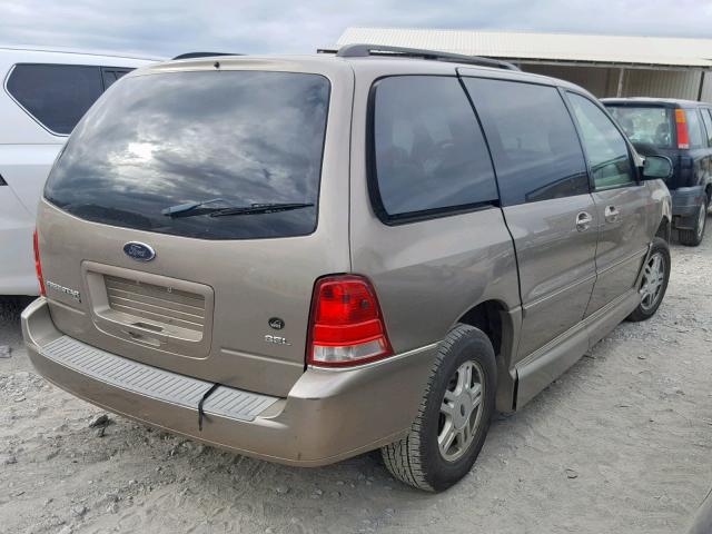 2FMZA52264BB05481 - 2004 FORD FREESTAR S TAN photo 4