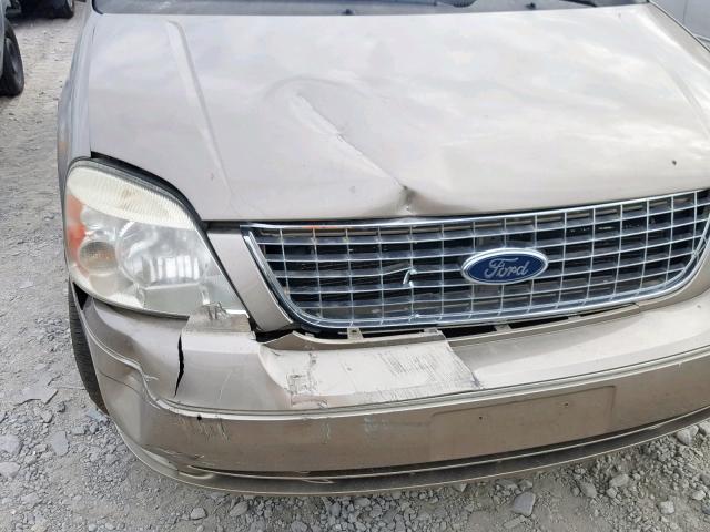 2FMZA52264BB05481 - 2004 FORD FREESTAR S TAN photo 9