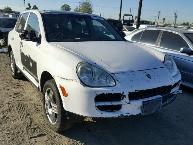 WP1AA29P64LA20608 - 2004 PORSCHE CAYENNE WHITE photo 1