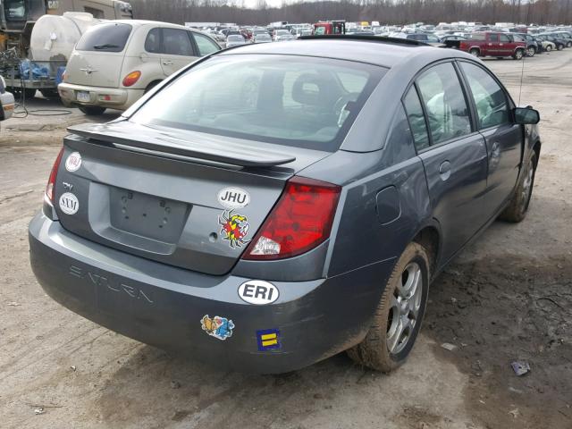 1G8AZ52F64Z175745 - 2004 SATURN ION LEVEL SILVER photo 4