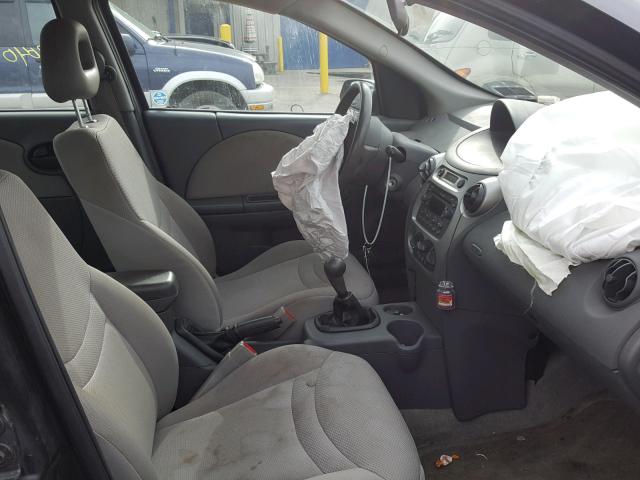 1G8AZ52F64Z175745 - 2004 SATURN ION LEVEL SILVER photo 5
