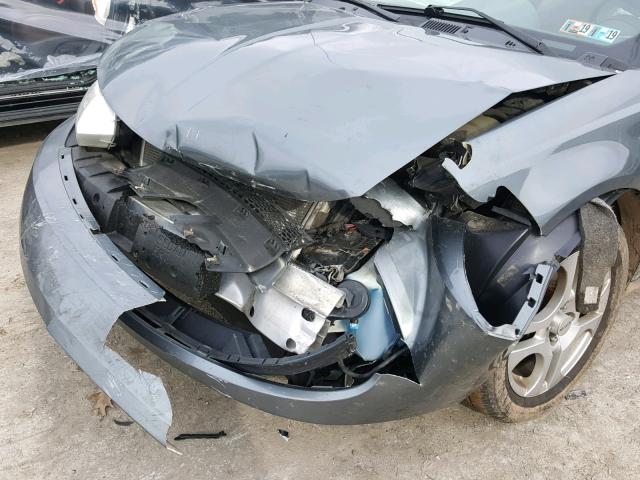 1G8AZ52F64Z175745 - 2004 SATURN ION LEVEL SILVER photo 9