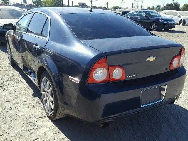 1G1ZK57718F178664 - 2008 CHEVROLET MALIBU LTZ 蓝色 照片 3