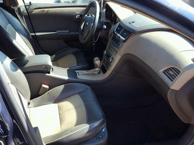 1G1ZK57718F178664 - 2008 CHEVROLET MALIBU LTZ 蓝色 照片 5