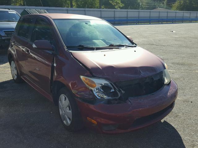 JTKKT624265018314 - 2006 TOYOTA SCION XA MAROON photo 1