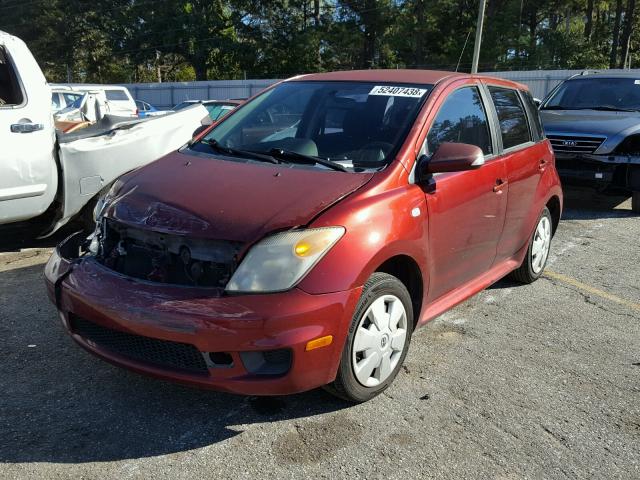 JTKKT624265018314 - 2006 TOYOTA SCION XA MAROON photo 2