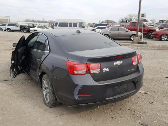 1G11D5SR7DF195950 - 2013 CHEVROLET MALIBU 1LT BLACK photo 3