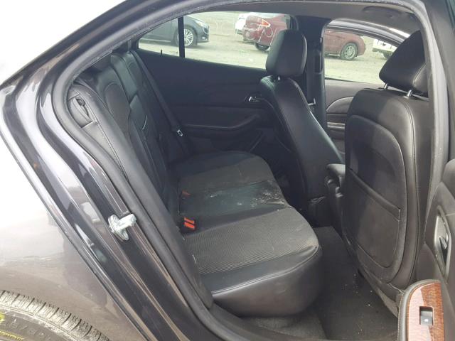 1G11D5SR7DF195950 - 2013 CHEVROLET MALIBU 1LT BLACK photo 6