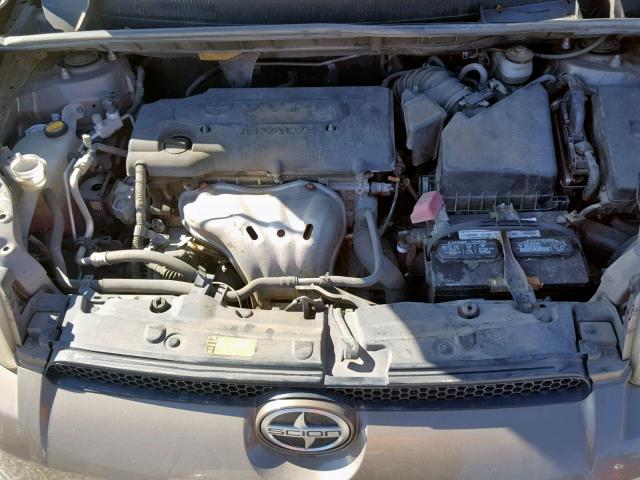 JTLZE4FE7B1126277 - 2011 TOYOTA SCION XB TAN photo 7