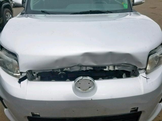 JTLZE4FE2CJ007991 - 2012 TOYOTA SCION XB 银色 照片 9