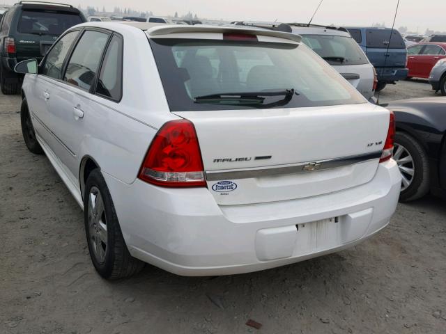 1G1ZT63856F231414 - 2006 CHEVROLET MALIBU MAX 白色 照片 3